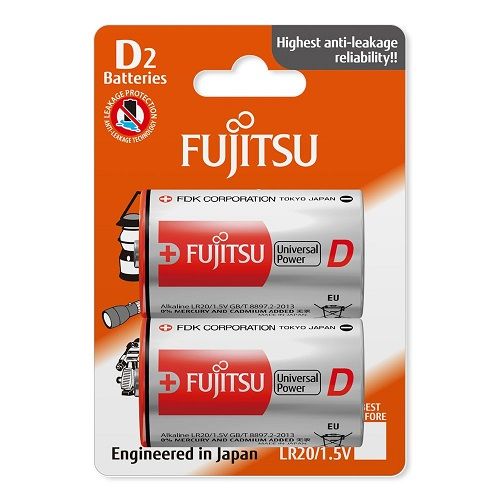 FUJITSU UNIVERZAL POWER LR20(2B) 1/2 1.5V ALKALNA BATERIJA