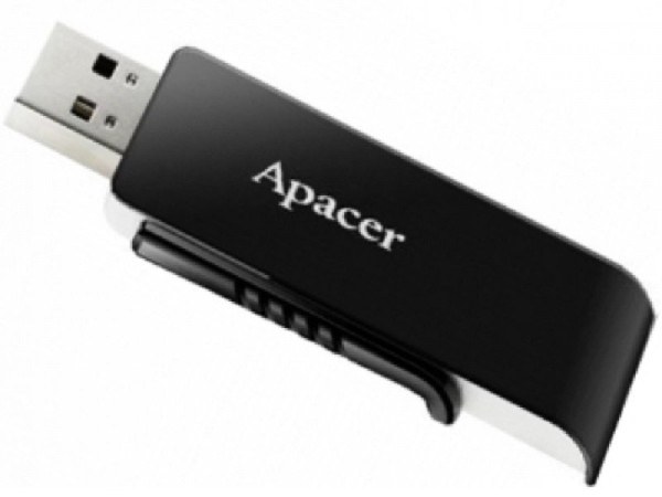 APACER 32GB AH350 USB 3.1 FLASH CRNI