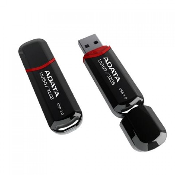 AData USB FD 32GB AUV150-32G-RBK crni