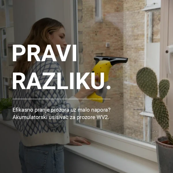 Karcher usisivač za prozore